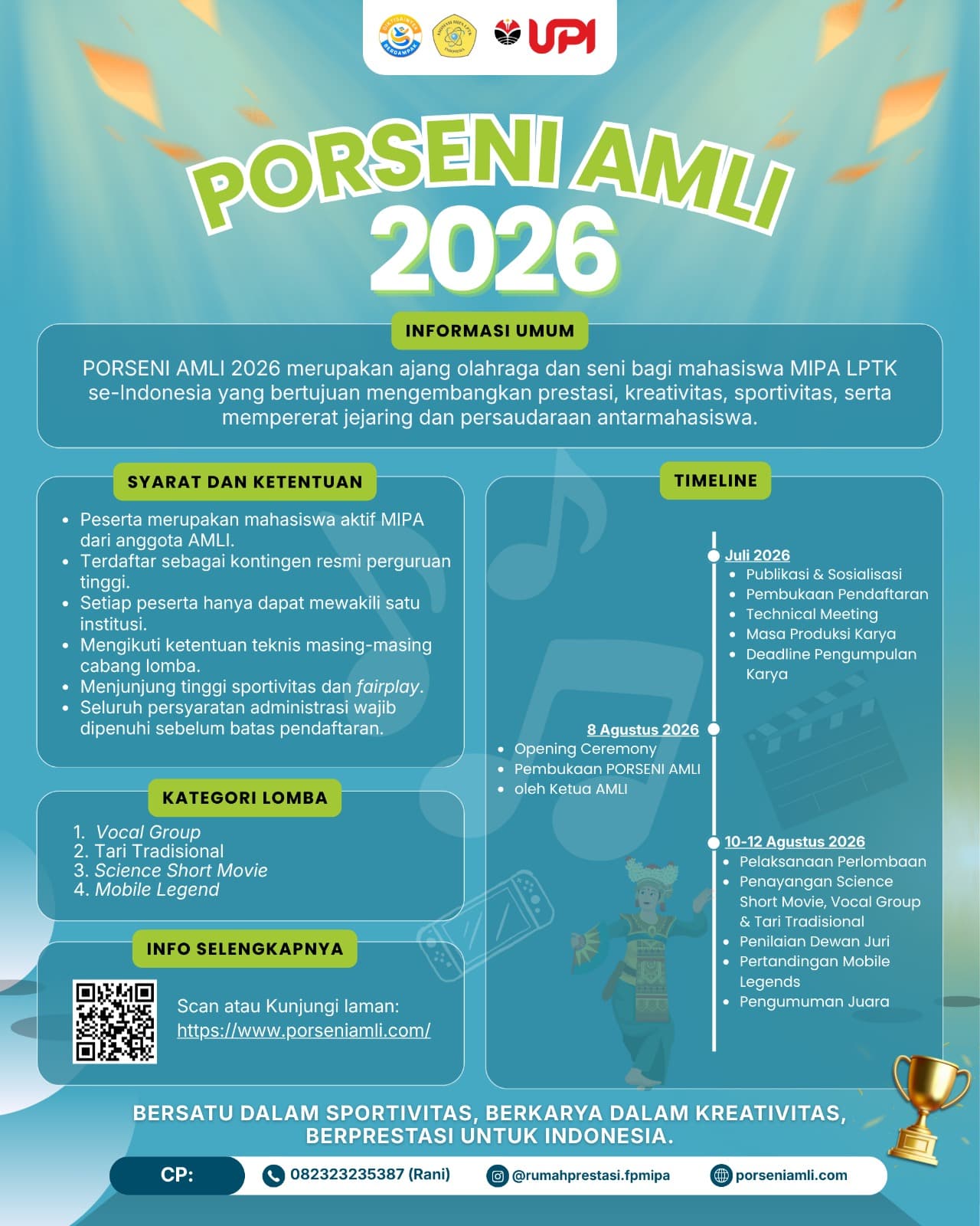 Poster Resmi PORSENI AMLI 2026